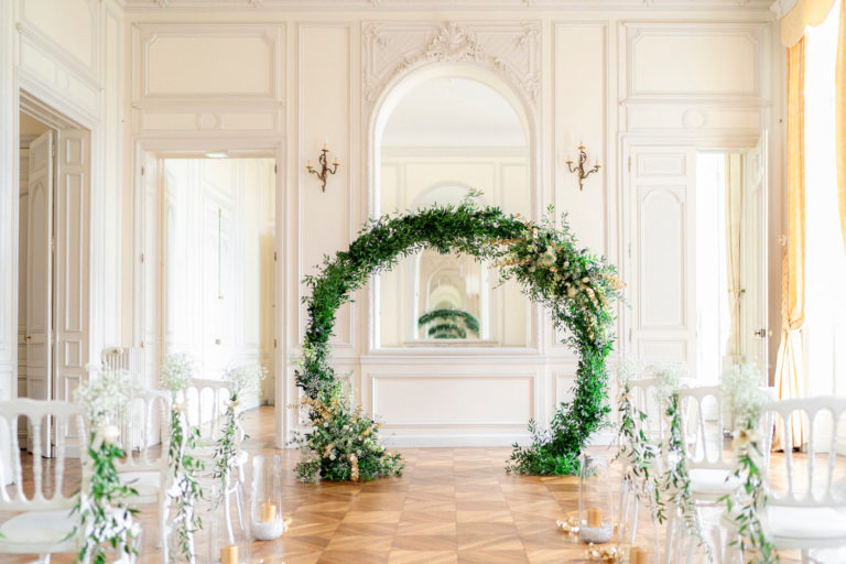 Un mariage d’hiver Fine Art au Château de Santeny