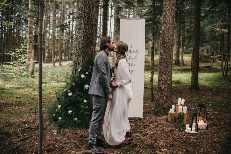 Love & Whisky : Un elopement écossais dans les bois