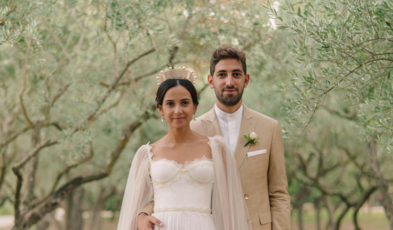 M + B Un mariage romantique et cosmopolite en Provence