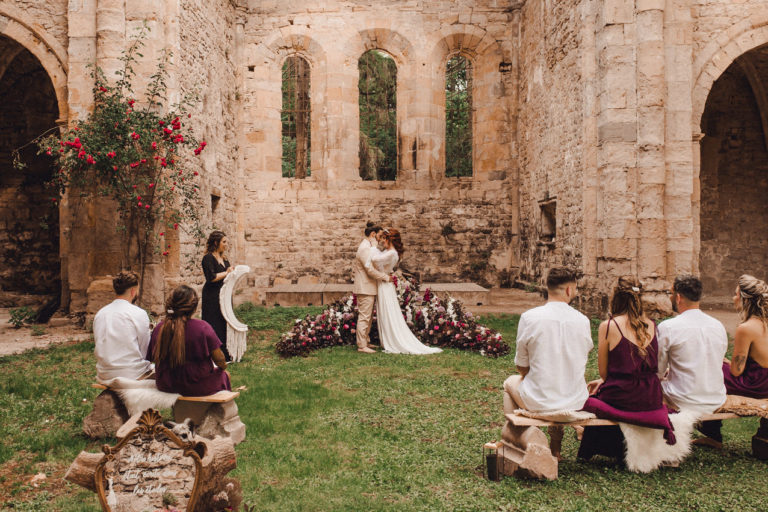 Un mariage spirituel dans une abbaye