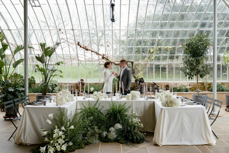 Une inspiration mariage végétal au Domaine du Mezo en Bretagne