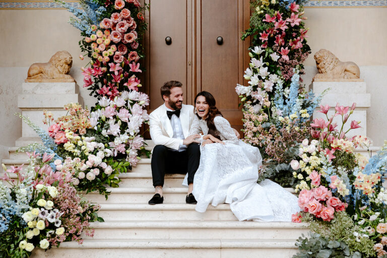 Une inspiration mariage à la Villa Clara à Rome
