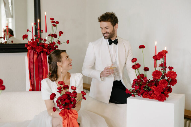 Une inspiration mariage à la Saint-Valentin