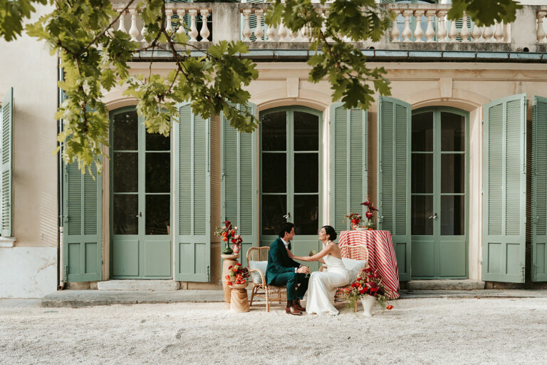 Un mariage coloré à la Bastide de Toursainte à Marseille