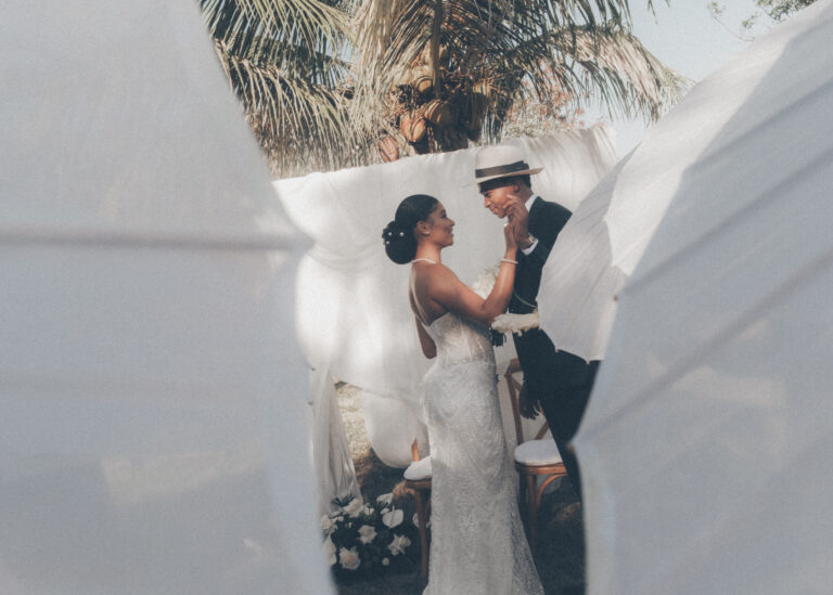 Un mariage intimiste et élégant en Guadeloupe