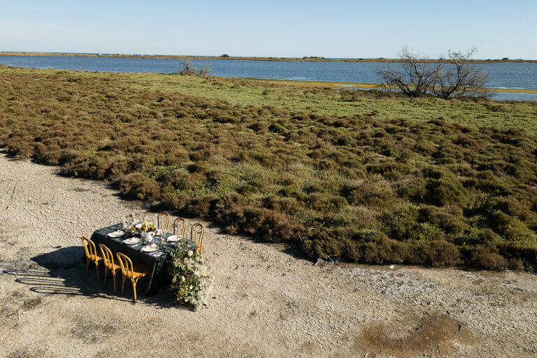 Un mariage en Camargue sauvage